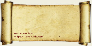 Ema Perušinović vizit kartica